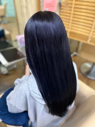 カラー 艶盛れ透明感カラー/ kanna🖤のヘアスタイル