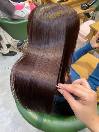 セミロング カラー 【縮毛矯正特化】 kyokaのヘアスタイル