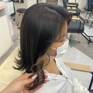 カラー 酸性ストレート・ メンズ 三原 楊子のヘアスタイル