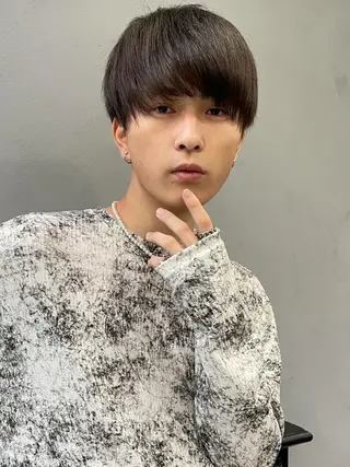 ショート 艶カラー/フェイス レイヤー/たむのヘアスタイル