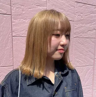 ミディアム カラー メンズカット/パーマ /カラー🌼華🌼のヘアスタイル