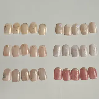 ネイル 𓂃toi. 儚げnuanceのネイルデザイン