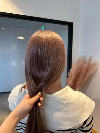 ロング yuika .のヘアスタイル