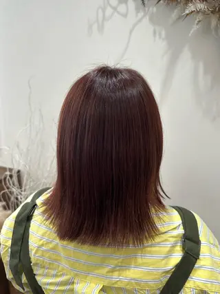 カラー 岩本みるか/ 暖色カラー/ベージュのヘアスタイル