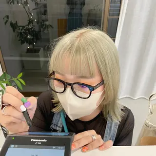 ミディアム 可愛いパーマスタイル といえばISSEYのヘアスタイル