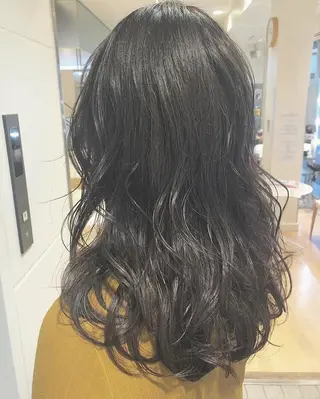 ロング sano sayakaのヘアスタイル