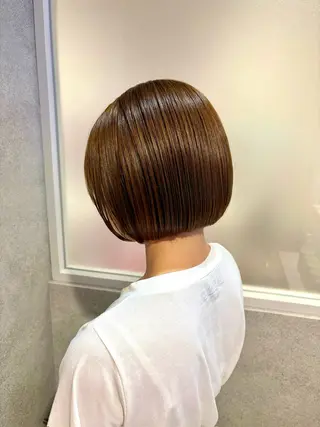 ショート 栄永 涼のヘアスタイル