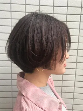 ショート カラー アザマ　ヤスカツ _rosso 川口のヘアスタイル