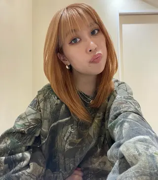 ミディアム カラー レイヤー /髪質改善/ariのヘアスタイル