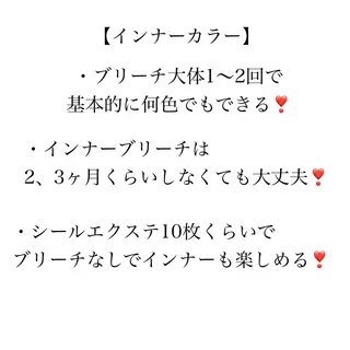 セミロング カラー ブリーチとエクステ 最後の砦🤍アミルのヘアスタイル