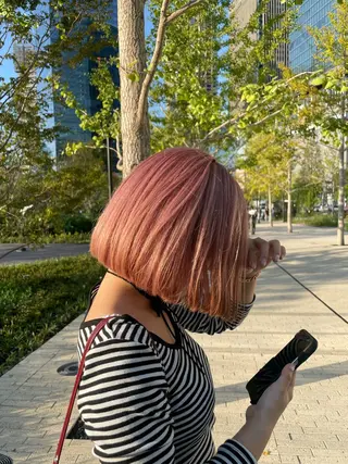 ショート GRANMASH所属・GRANMASH 竹田  瑠依希のヘアスタイル