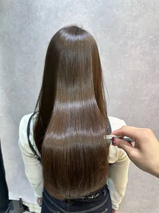 ロング カラー 🔸縮毛矯正/髪質 改善カラー石崎🔸のヘアスタイル