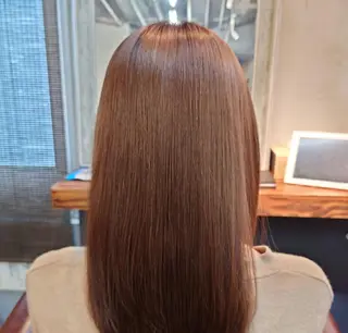 セミロング カラー ヘアアレンジ パーマ プレミアモデルズ中野店所属・渡邊達也/ハイライト /バレイヤージュのヘアスタイル