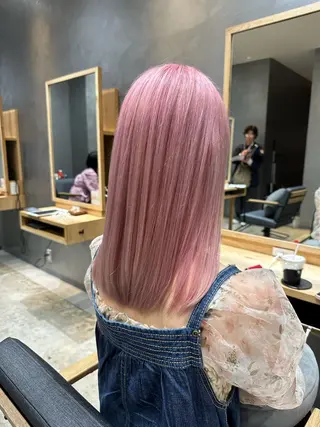 ミディアム カラー 中川 諒祐のヘアスタイル