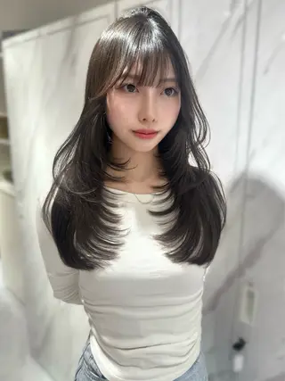 ロング 上野/韓国hair 🤍MOEKA🤍のヘアスタイル