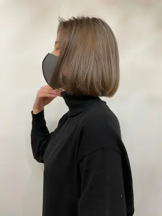 ショート 田中 碧のヘアスタイル