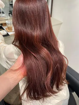 ロング カラー 顔周りカット 🎀サヤカ🎀のヘアスタイル