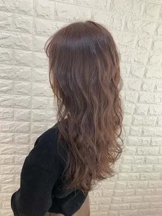 ロング カラー 福森 みずきのヘアスタイル