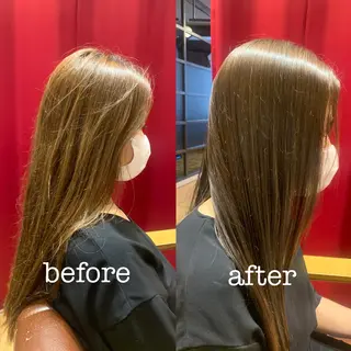 ロング パーマ 【くせ毛さんのお悩み 解決🍀】栗橋のヘアスタイル