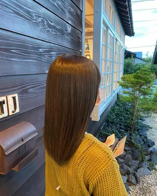セミロング topstylist 遠山康兵のヘアスタイル