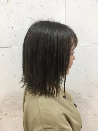ミディアム カラー 斉藤 貴也のヘアスタイル