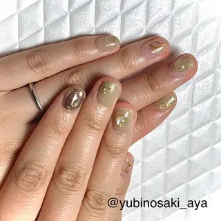 ネイル ゆびノさき茨木店 ニュアンス/アートのネイルデザイン