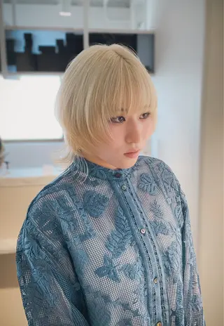 ショート カラー Miyamoto Yasuchikaのヘアスタイル