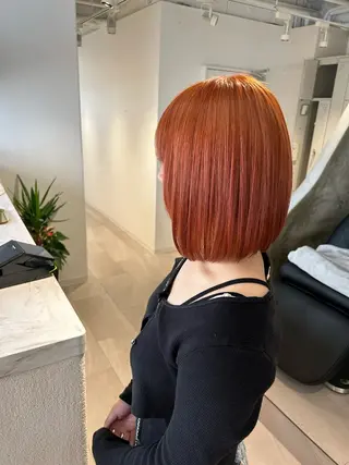 ミディアム ior北千住【イオール】所属・YU(ハイトーン/ ブリーチカラー)のヘアスタイル