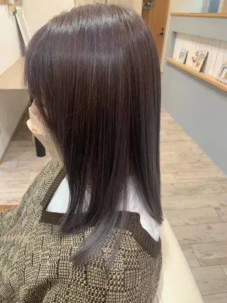 ミディアム 井上 美春のヘアスタイル