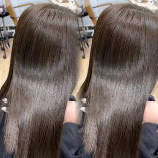 ミディアム カラー 吉成 葉南のヘアスタイル