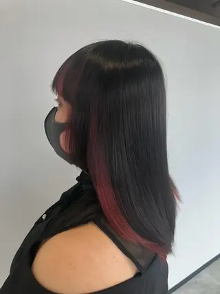 カラー _WHITE浜松店 もえかのヘアスタイル