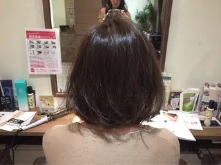 ショート ミディアム カラー ✨レイヤーお任せ✨ 林有里子のヘアスタイル
