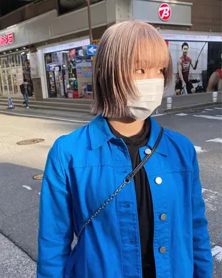 ショート カラー qpula所属・qpula misuzuのヘアスタイル