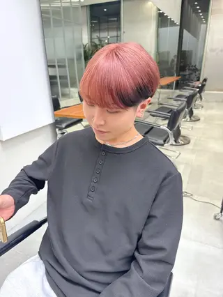 カラー メンズ ひかり/ショート /似合わせカラーのヘアスタイル