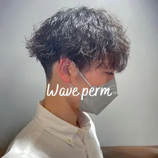ショート カラー パーマ ヘアアレンジ メンズ アイブロウ 社内1メンズ担当✨ 毛流れパーマ鈴木瑛也のヘアスタイル