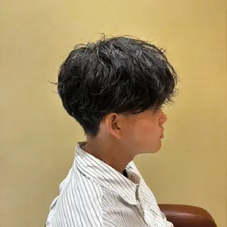 メンズ 🫟メンズパーマモデ ル募集中🫟✂藤原のヘアスタイル