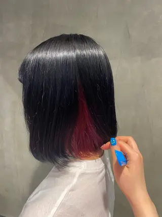 カラー Mahoメンズヘア 🦋デザインカラーのヘアスタイル