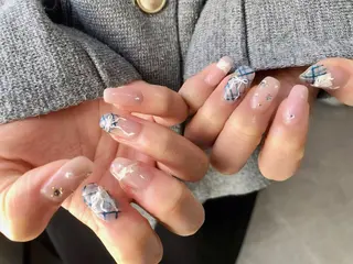 ネイル RITZ福岡薬院店　まつげパーマ/マツエク/ネイル/眉毛所属・💅 momokoのネイルデザイン