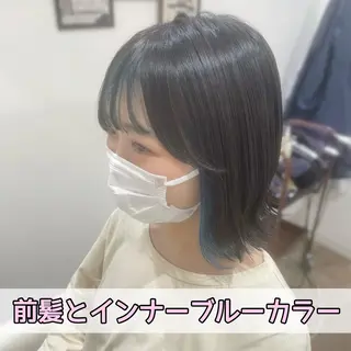 ミディアム カラー Jewel Box所属・髪質改善ストレート 特化⭐️杉本奈稀沙のヘアスタイル