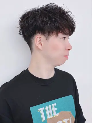 ショート ウルフ／パーマ 🐺🌀寺門和紗のヘアスタイル