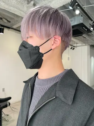ショート カラー メンズ ALL HAIR所属・掛田 翔のヘアスタイル