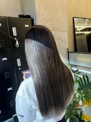 ロング よしのり genieeのヘアスタイル