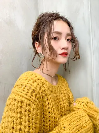 ミディアム カラー リピート率No.1✨ ユウキのヘアスタイル