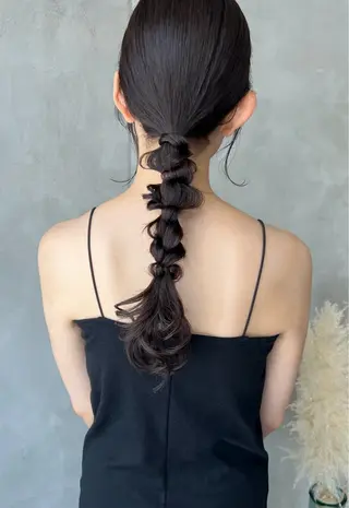 ロング 可児 令路のヘアスタイル