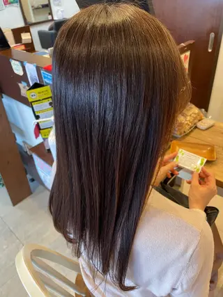 ロング 美容室 Jフィドルファドル所属・わきた かずなのヘアスタイル