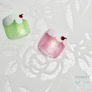 ネイル 白岡市篠津自宅 サロンForestのネイルデザイン