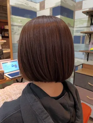 カラー 透明感カラー🫧🩵 林　菜々美のヘアスタイル
