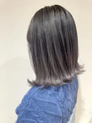 ミディアム カラー 🌈🌸あおき みちる🌟💗のヘアスタイル