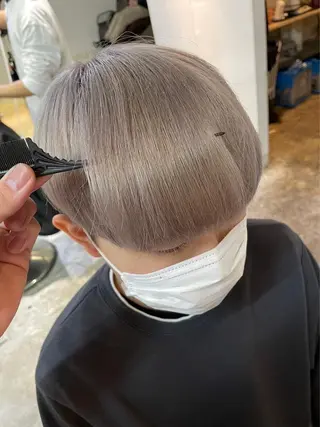 カラー メンズ 立川サラスト/ ku-ta🎟のヘアスタイル