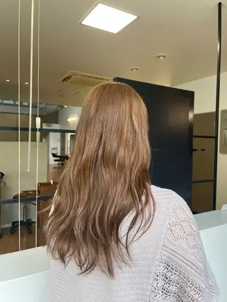 カラー 上村 あやののヘアスタイル
